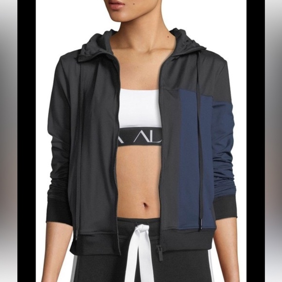 ALALA Mesa Zip-Front Colorblock Active Bomber Jacket. Size X-Small - Picture 1 of 13